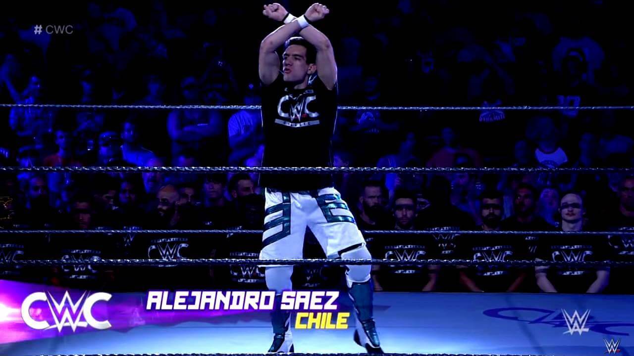 Alejandro Sáez en WWE