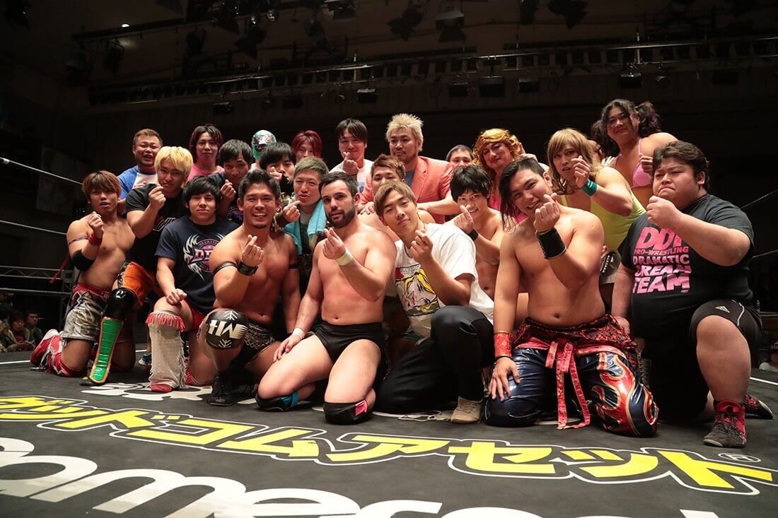 Diego en DDT Japón